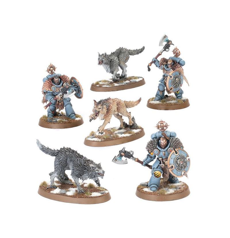 Space Wolves Wolf Guard Headtakers