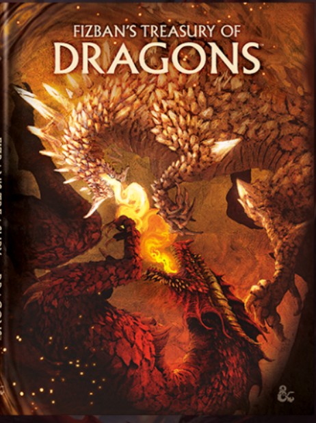 D&D 5th Edition: Fizban's Treasury of Dragons Exclusive cover