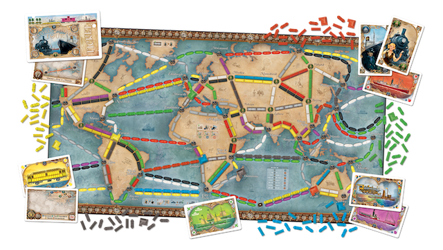 Ticket to Ride: Rails & Sails