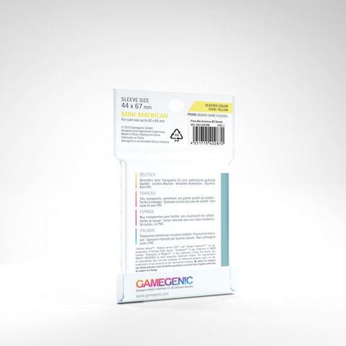 Gamegenic Prime Mini American Card Sleeves 50 ct