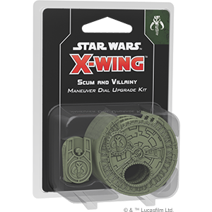 Star Wars X-Wing 2nd Edition: Scum and Villainy Maneuver Dial Upgrade