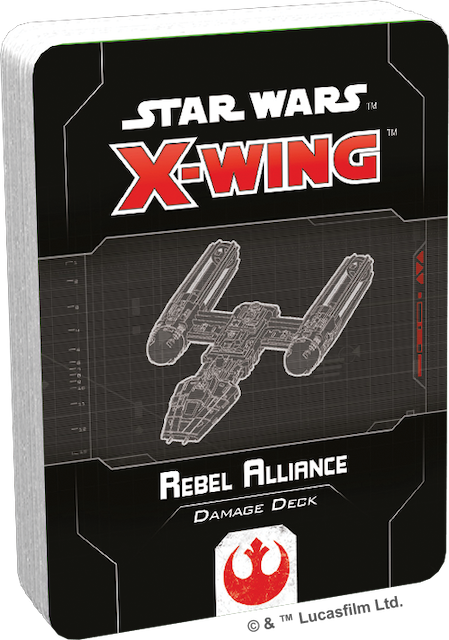 Star Wars X-Wing 2nd Ed: Rebel Alliance Damage Deck