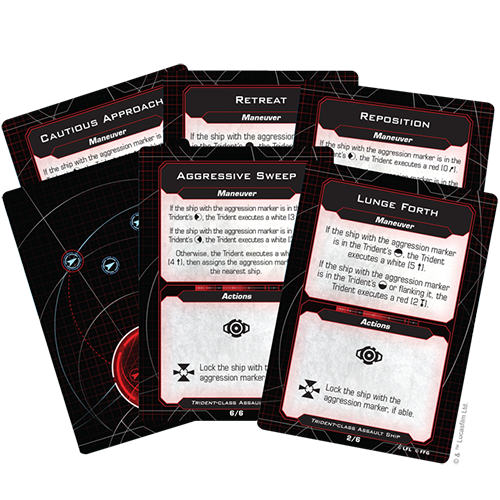 Star Wars X-Wing 2nd Edition: Trident-class Assault Ship Expansion Pack