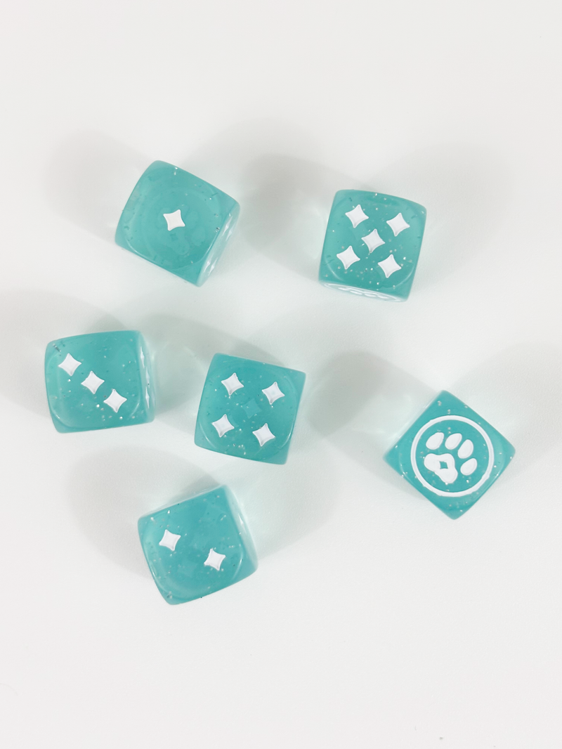 Magical Kitties Save the Day: Kitty Paw Dice Set