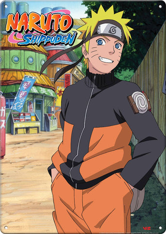 Naruto Metal Sign (11.5" X 8.25")