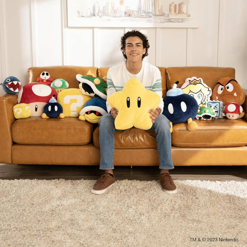Club Mocchi Mocchi- Super Mario Plush - Super Star Plushie