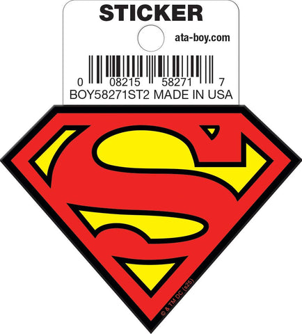 DC Comics Superman Logo Die Cut Sticker