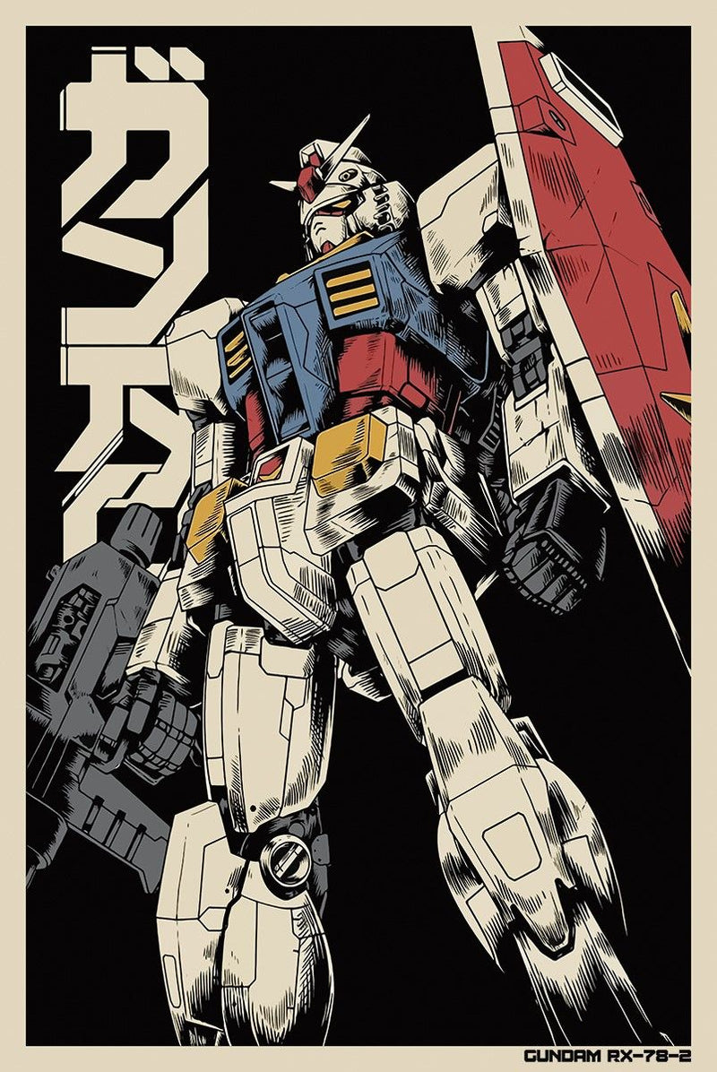 Gundam RX -78-2 - Poster