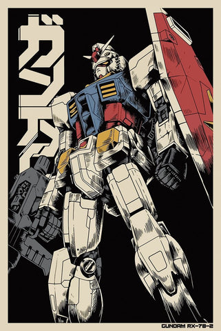 Gundam RX -78-2 - Poster