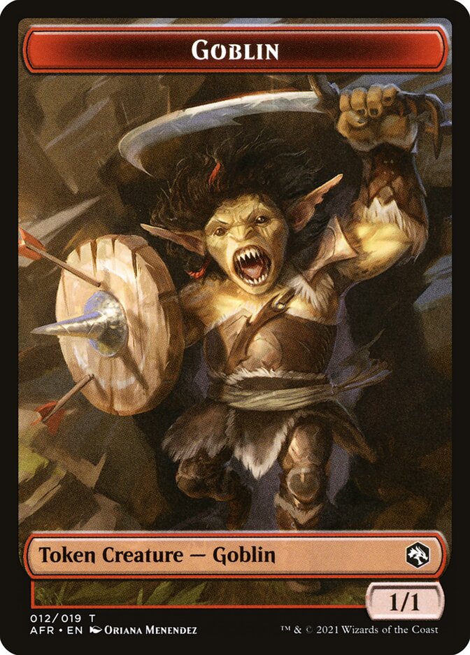 Lost Mine of Phandelver // Goblin Double-Sided Token [Dungeons & Dragons: Adventures in the Forgotten Realms Tokens]
