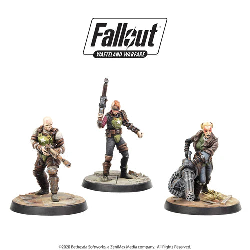 Fallout: Wasteland Warfare - Raiders: Ack Ack, Sinjin & Avery