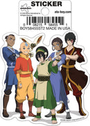Avatar the Last Airbender Team Avatar Die Cut Sticker
