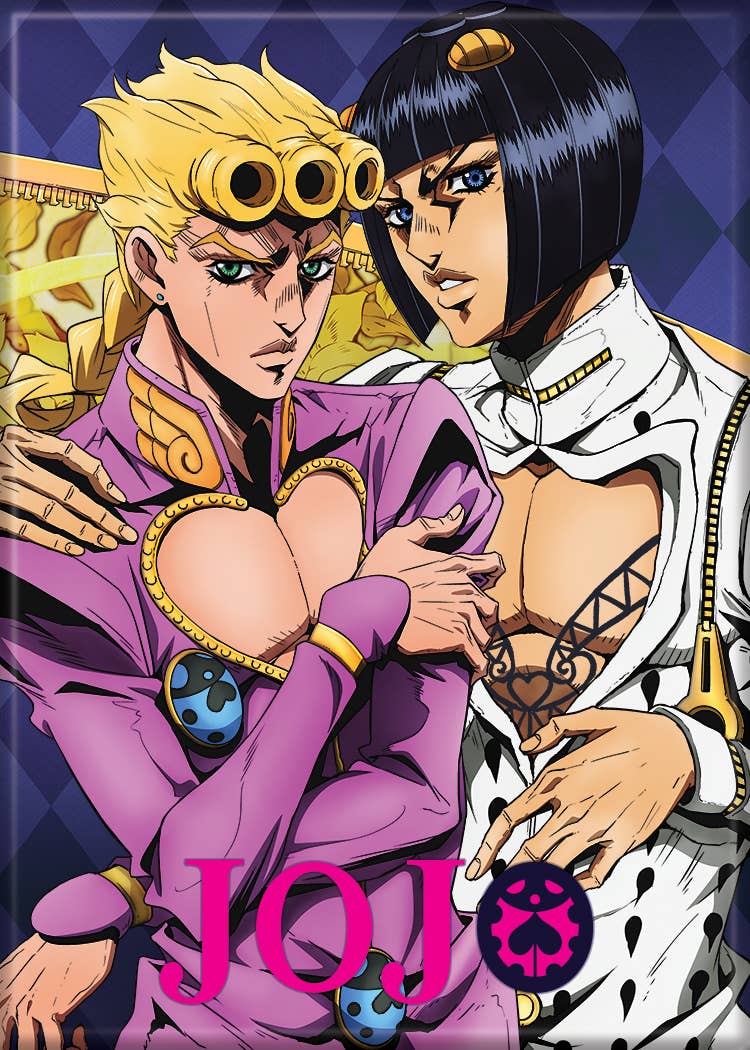 Jojo'S Bizarre Adventure S4 Giorno And Bucciarati Magnet 2.5" x 3.5"