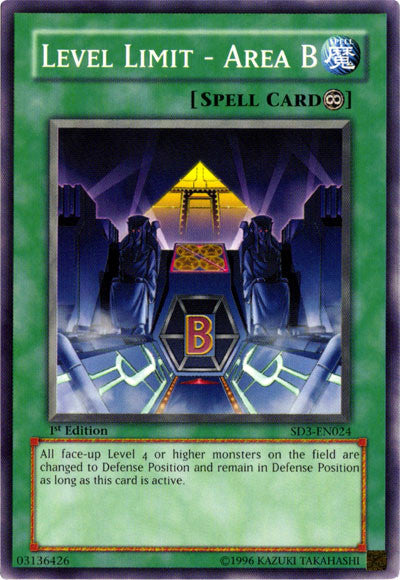 Level Limit - Area B [SD3-EN024] Common
