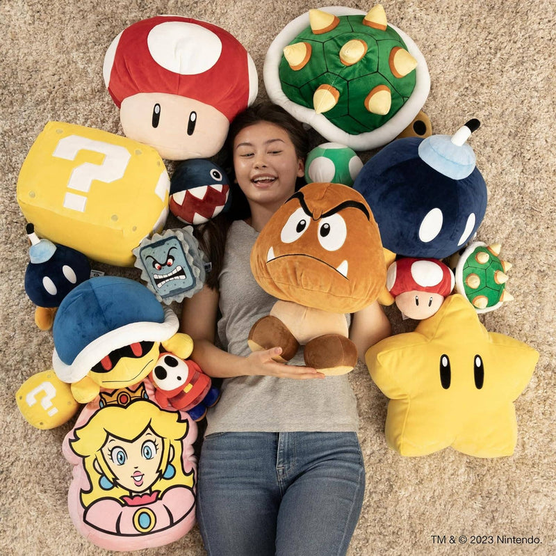 Club Mocchi Mocchi- Super Mario Plush - Super Star Plushie