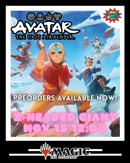 Avatar the Last Airbender Saturday 2HG Prerelease Event 11/15/25 Noon