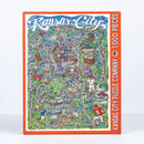 Kansas City Map | 1,000 Piece Puzzle