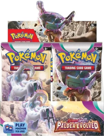 Pokemon Scarlet and Violet: Paldea Evolved Booster Box