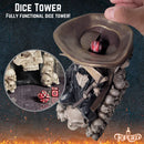 Grim Throne Resin Dice Tower