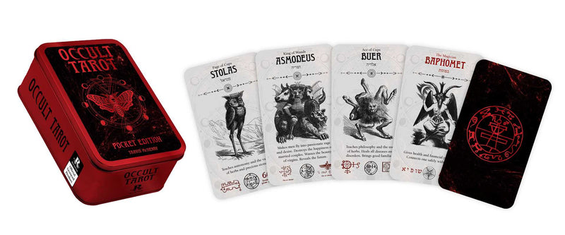 Occult Tarot Pocket Edition by Travis McHenry: Flashcards; 112 pages / English