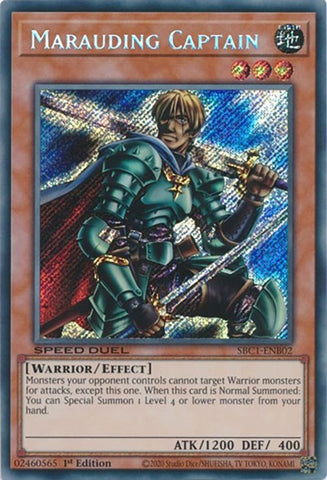 Marauding Captain [SBC1-ENB02] Secret Rare