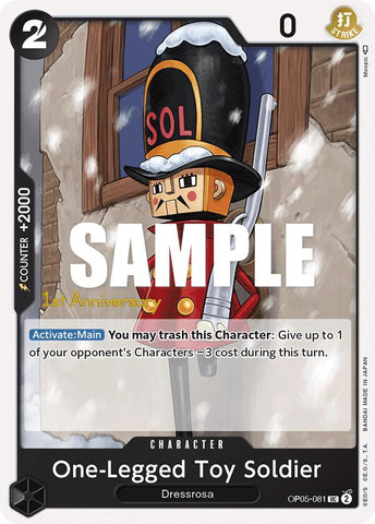 One-Legged Toy Soldier [Awakening of the New Era: 1st Anniversary Tournament Cards]