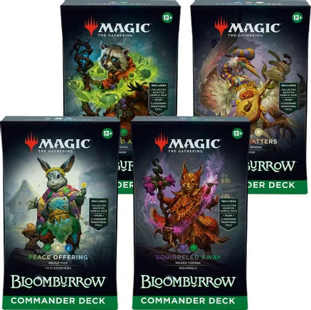 Bloomburrow Commander Decks (Set of 4)