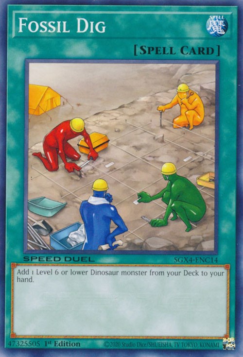 Fossil Dig [SGX4-ENC14] Common