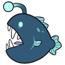 Squishable - Mini Squishable Anglerfish Plush
