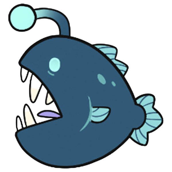 Squishable - Mini Squishable Anglerfish Plush