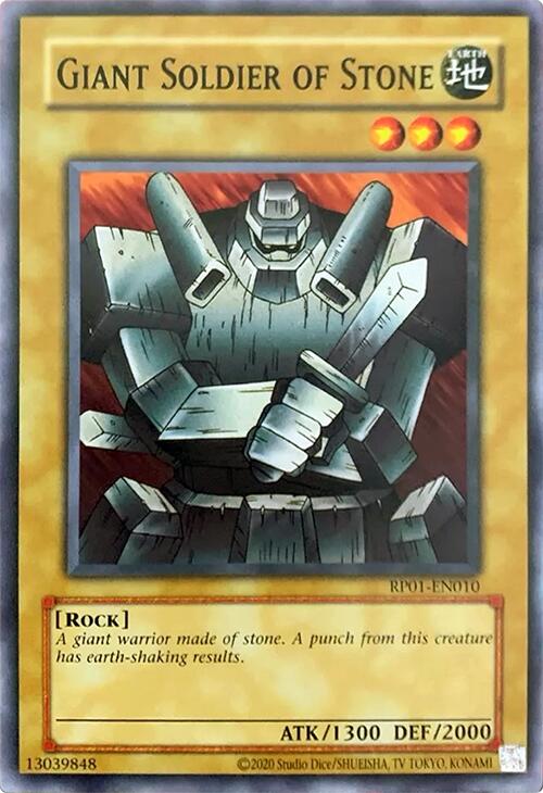 Giant Soldier of Stone [RP01-EN010] Common