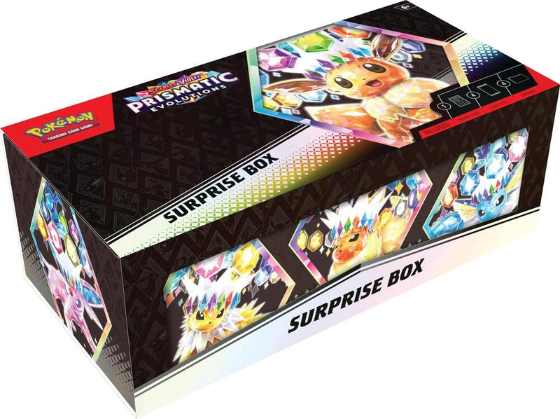 Pokemon Scarlet and Violet: Prismatic Evolutions Surprise Box [LIMIT 1 PER CUSTOMER]