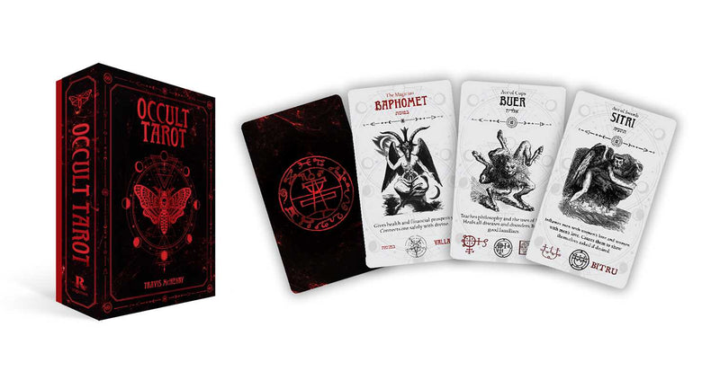 Occult Tarot by Travis McHenry: Flashcards; 78 pages / English