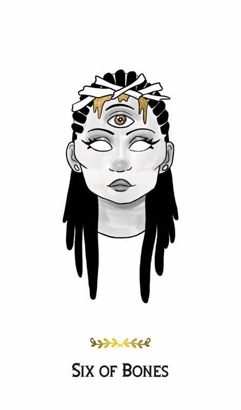 Macabre Tarot Pocket Tin Edition by Sam Rook: Flashcards; 64 pages / English