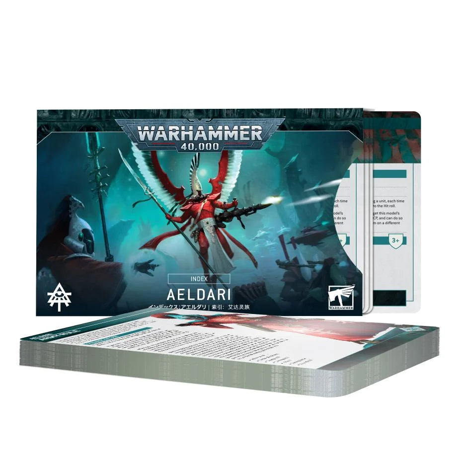Aeldari in Warhammer 40K 10th Edition - Craftworld Eldar Full Index Rules +  Datasheets 
