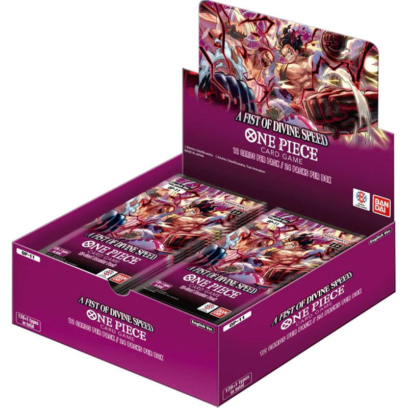 One Piece: A Fist of Divine Speed OP-11 Booster Box