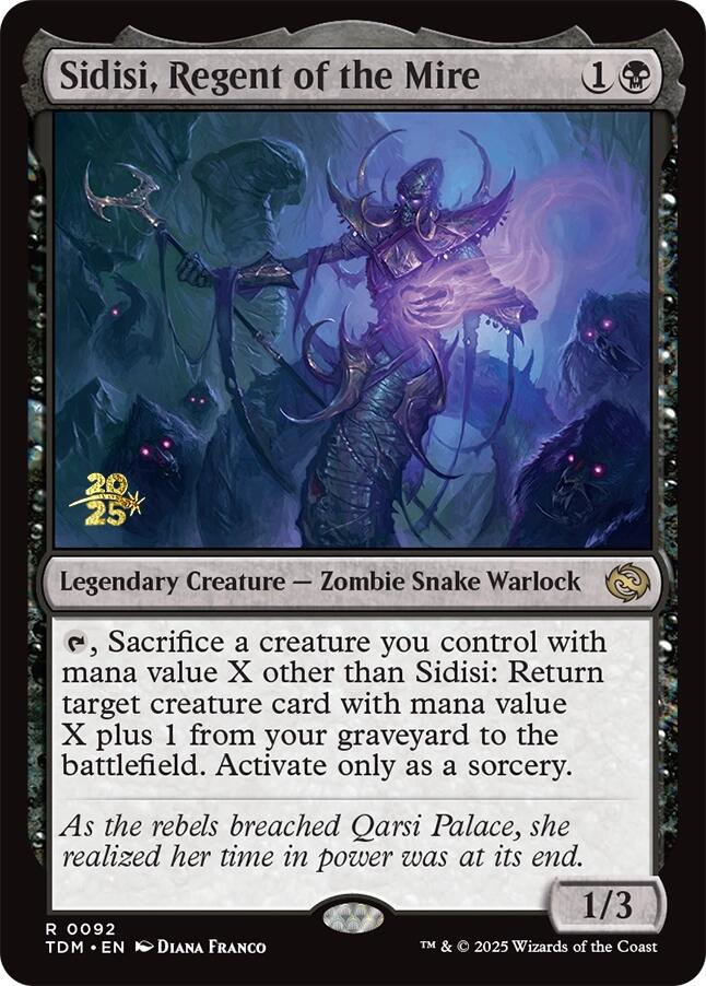 Sidisi, Regent of the Mire [Tarkir: Dragonstorm Prerelease Promos]