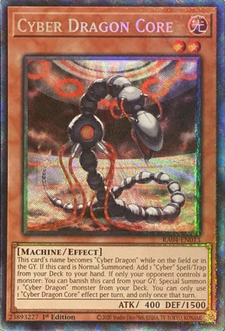 Cyber Dragon Core [RA04-EN013] Prismatic Collector's Rare