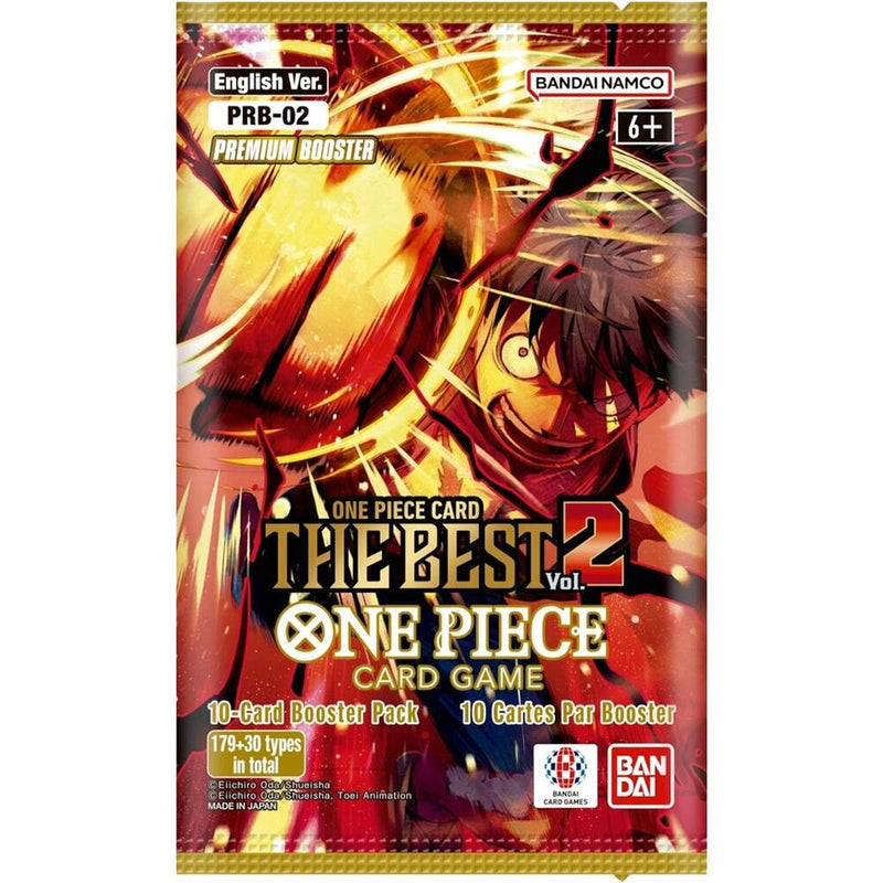 One Piece The Best Volume 2 booster pack