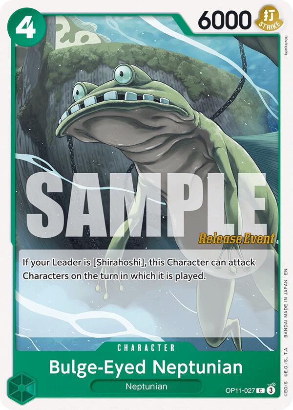 Bulge-Eyed Neptunian [A Fist of Divine Speed Release Event Cards]