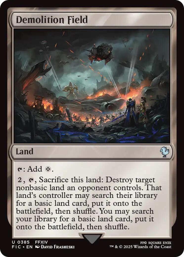 Demolition Field (Surge Foil) [FINAL FANTASY Commander]