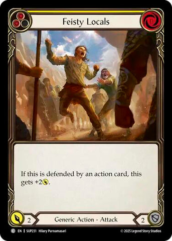 Feisty Locals (Yellow) [SUP231] (Super Slam)