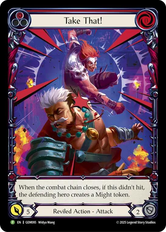 Take That! [GEM095] (GEM Pack 3)  Rainbow Foil