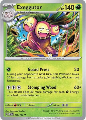 Exeggutor (005/132) [Mega Evolutions: Base Set]