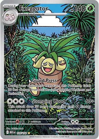 exeggutor (135/132) [Mega Evolution: Base Set]