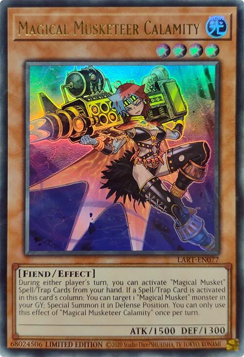 Magical Musketeer Calamity [LART-EN077] Ultra Rare