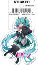Hatsune Miku Holding Heart Die Cut Sticker