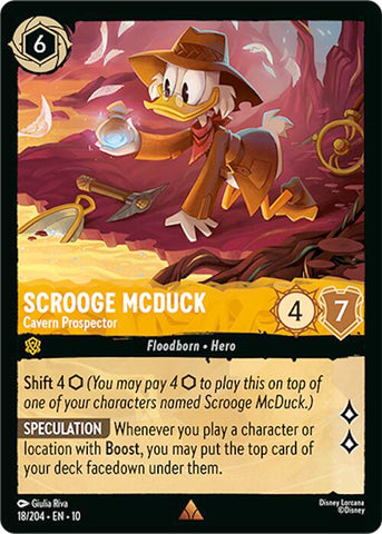 Scrooge McDuck - Cavern Prospector (18/204) [Whispers in the Well]