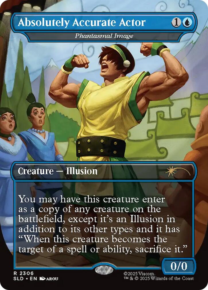Absolutely Accurate Actor - Phantasmal Image [Secret Lair Drop Series]