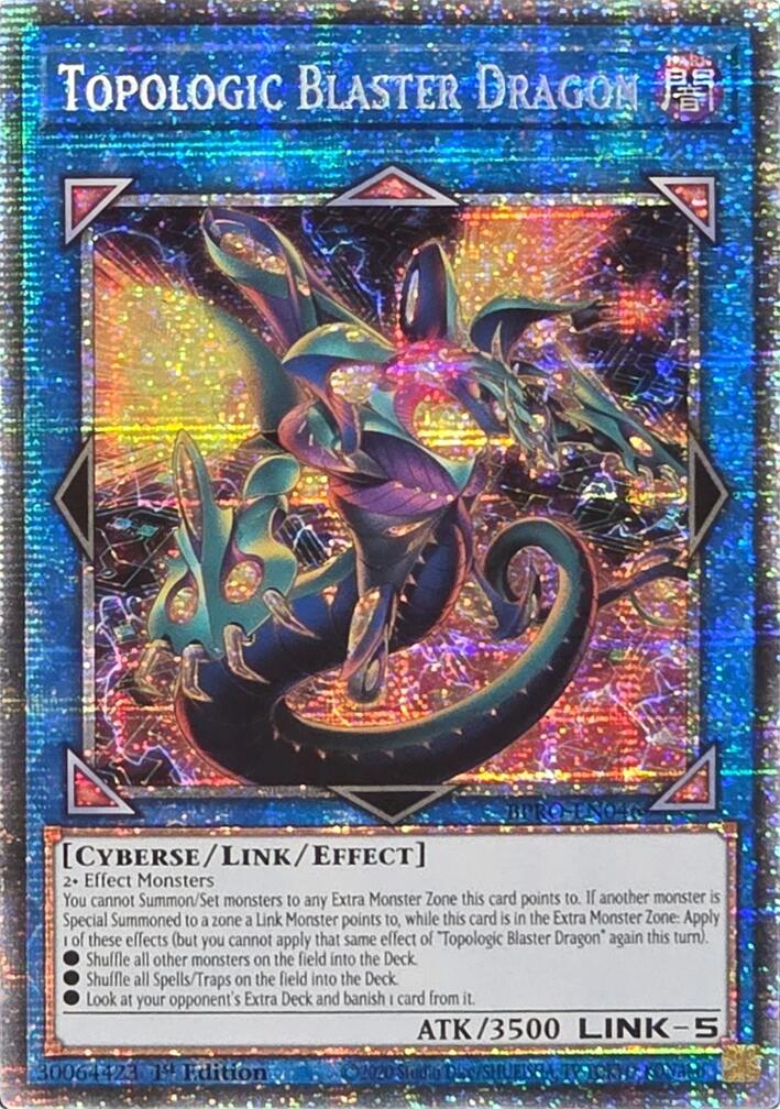 Topologic Blaster Dragon (Starlight Rare) [BPRO-EN046] Starlight Rare